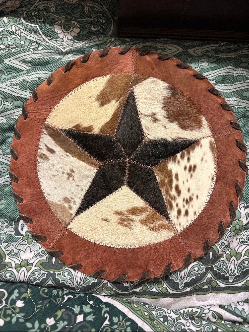Real Cowhide Placemat